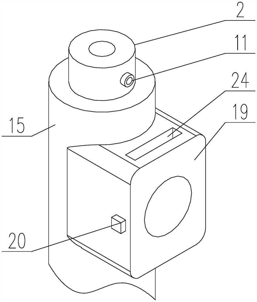 Monitoring vertical rod for intelligent traffic system