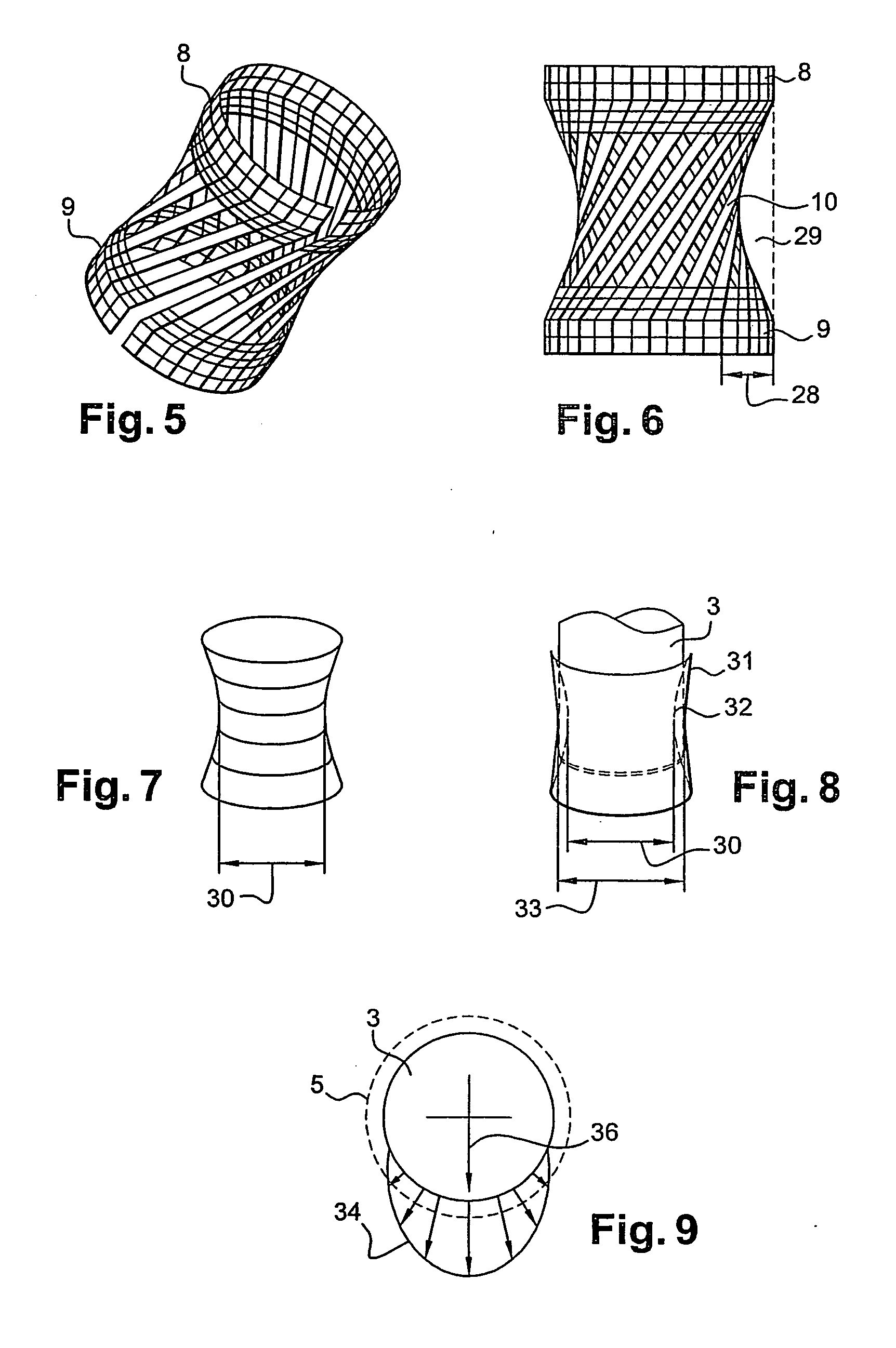 Method and device for mounting a rotating member