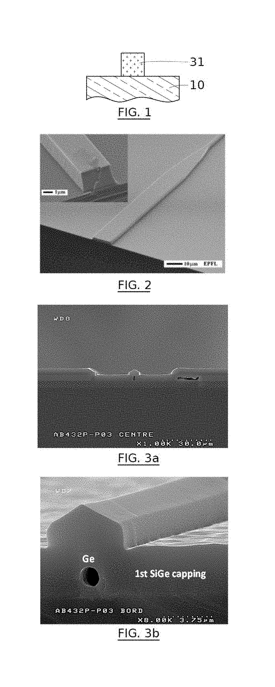 Method for producing ge-core based waveguides