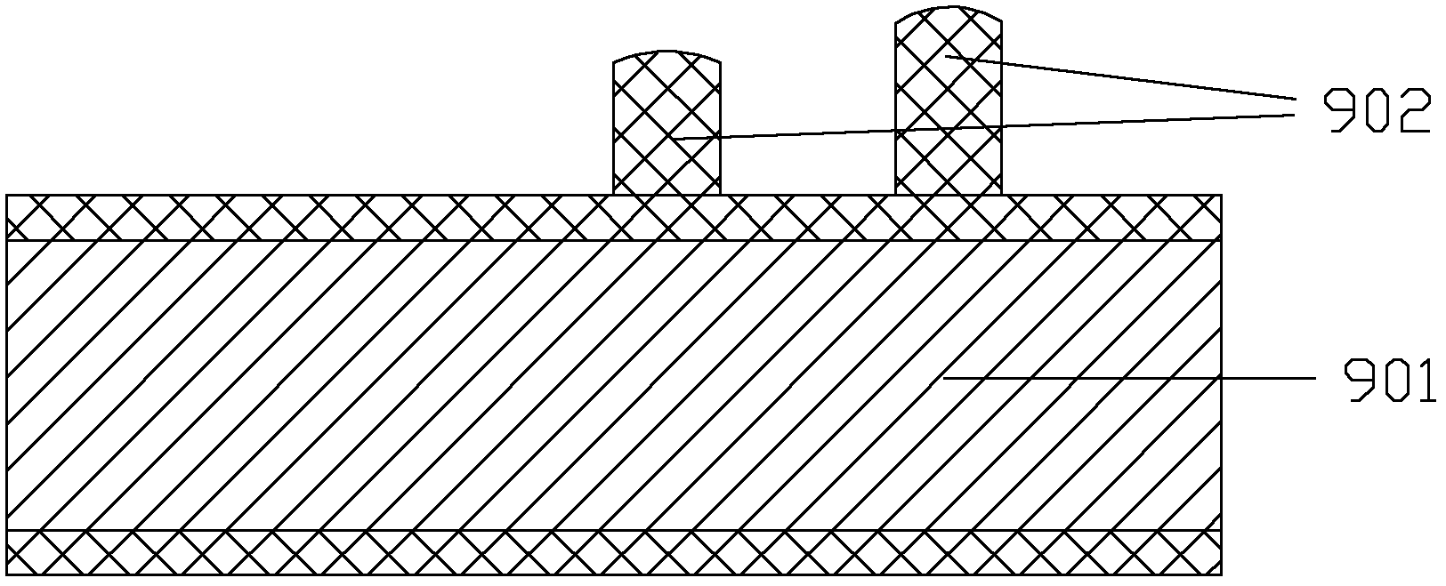 Method for making copper cylinder on circuit board and circuit board with surface copper cylinders