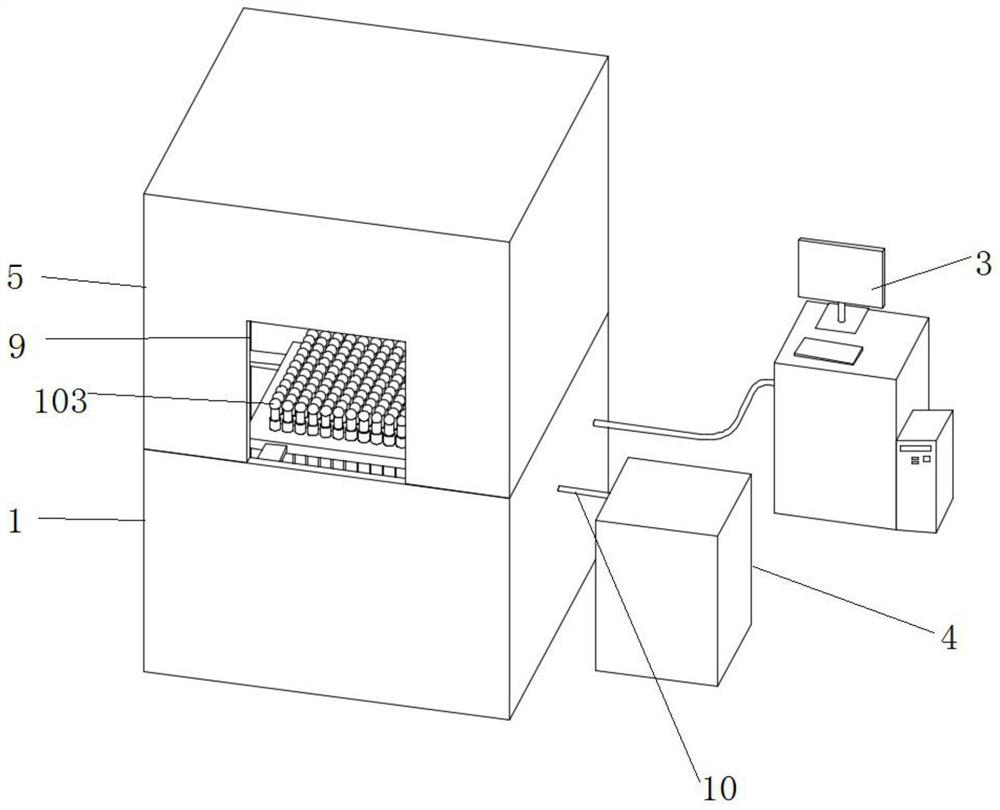 Special jig for flexibly and automatically adjusting thickness of test film