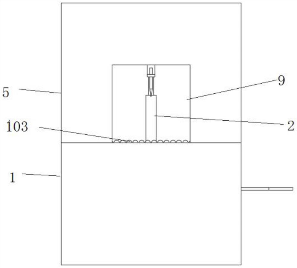 Special jig for flexibly and automatically adjusting thickness of test film