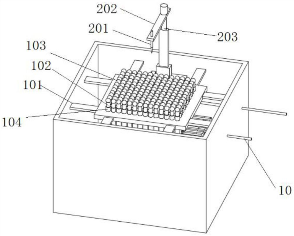 Special jig for flexibly and automatically adjusting thickness of test film