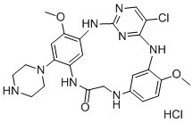 Polysubstituted triaryl macrocyclic compound and application thereof