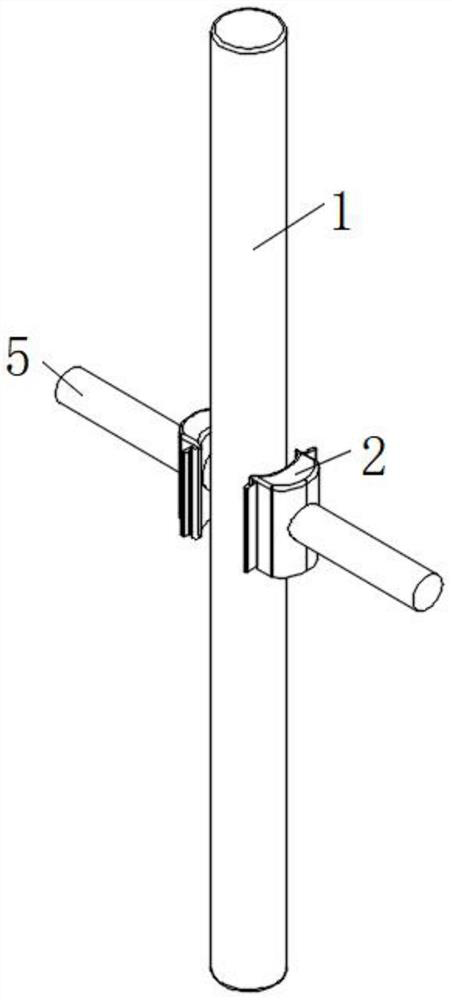 Sunshade production clamping device based on looseness prevention