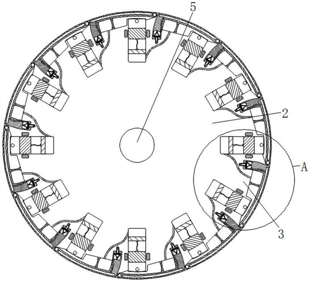 Sunshade production clamping device based on looseness prevention