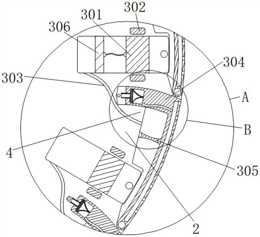 Sunshade production clamping device based on looseness prevention