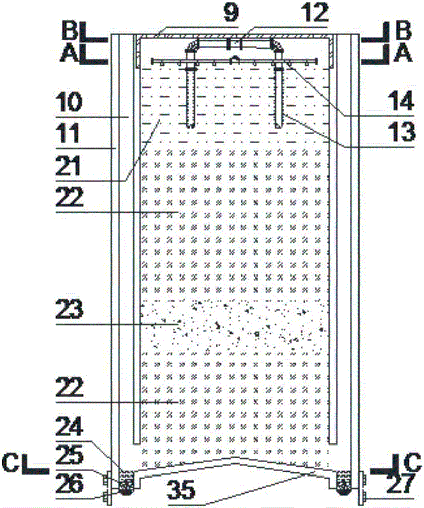 A device for controlling the release of greenhouse gas CH4 from domestic garbage and its control method