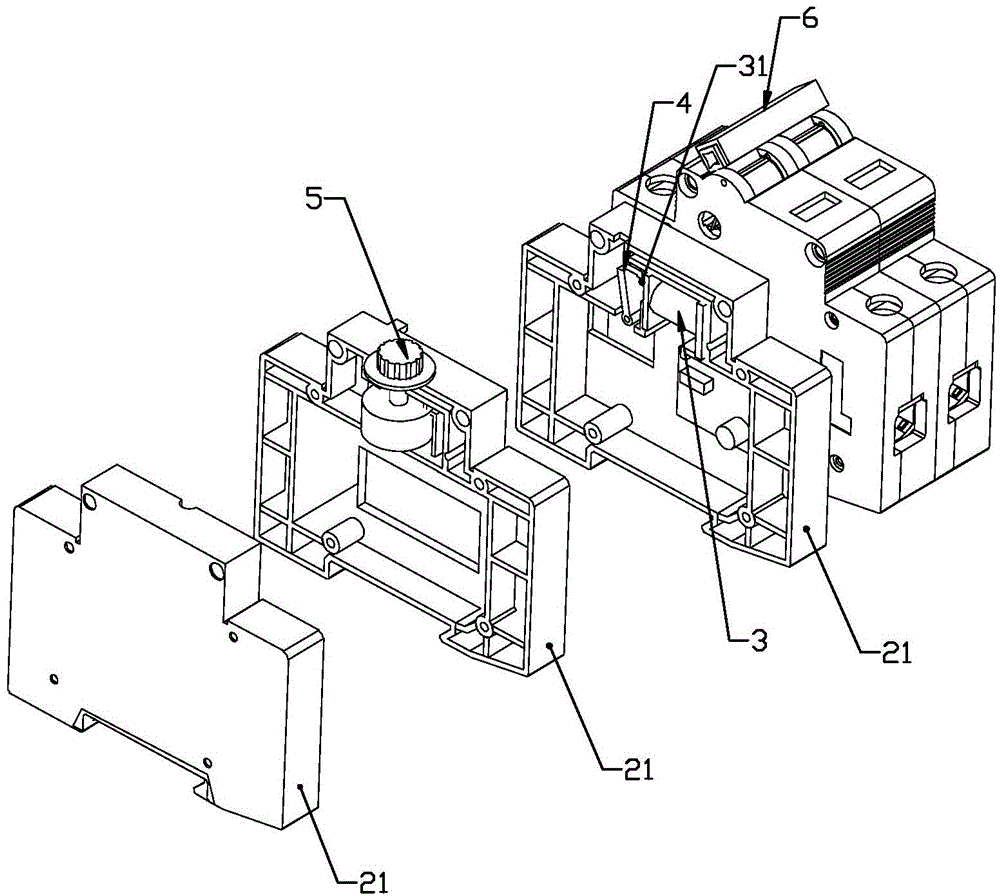 Adjustable timing switch