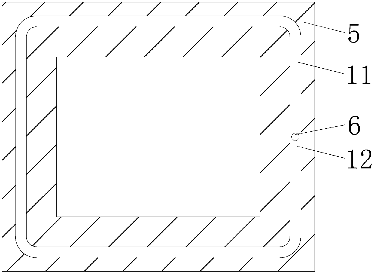 Energy-storing accumulator cabinet convenient for maintaining