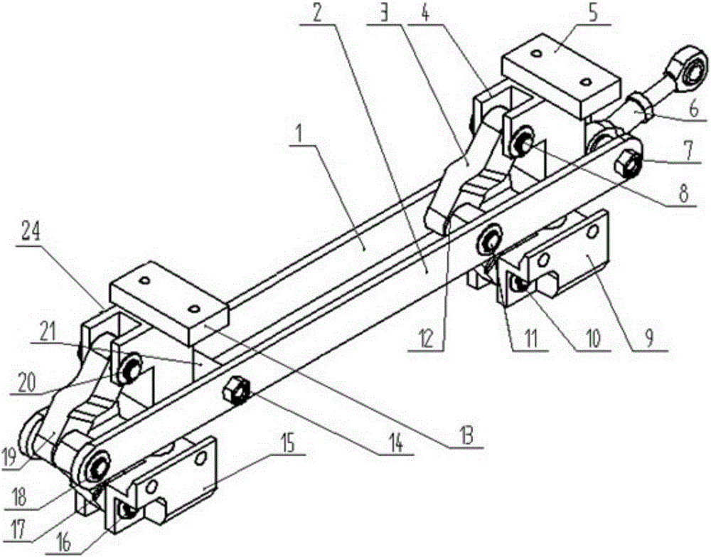 Special lifting mechanism for pseudo-ginseng seeding machine