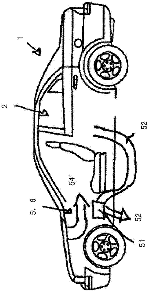 Energy recovery system for tapping thermal energy from a medium containing heat energy