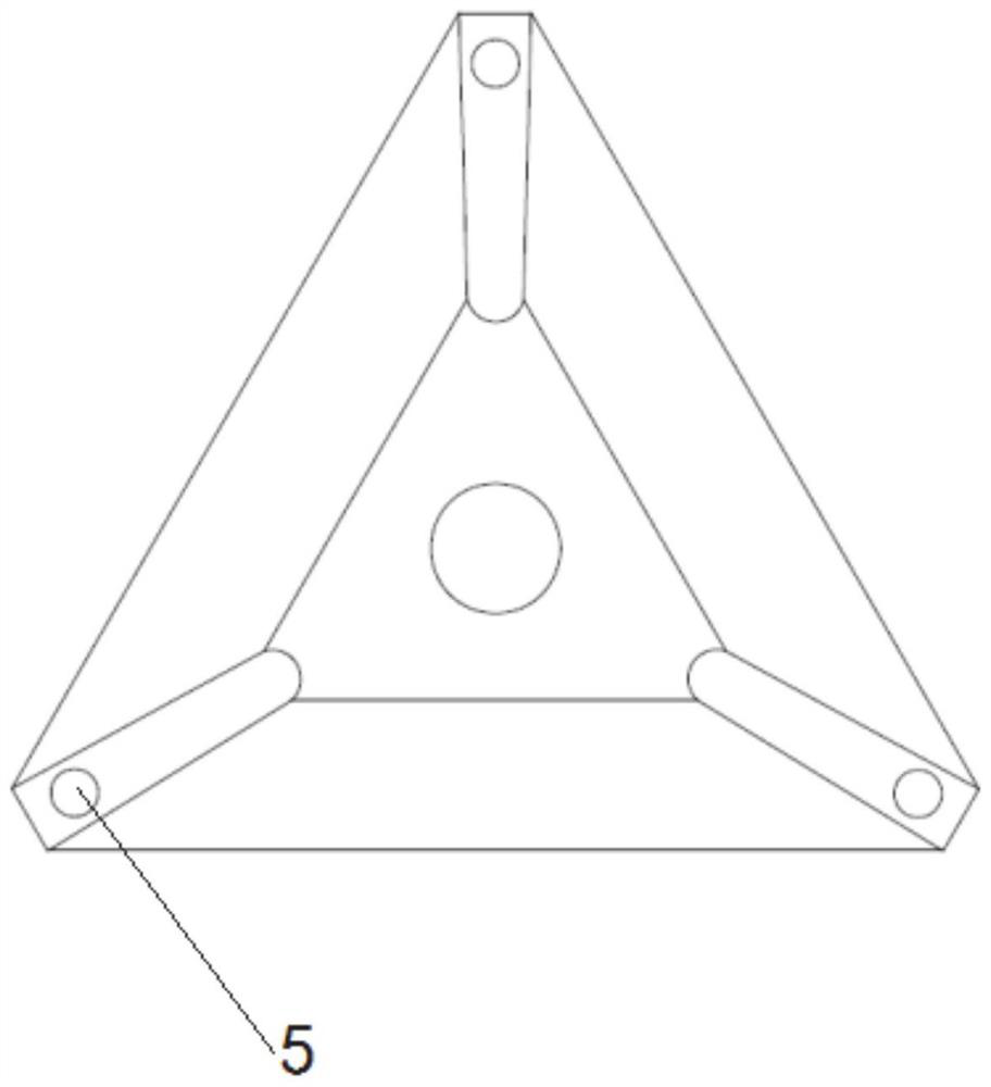 Pipe seam type anchor rod drawing test device and method suitable for deep complex environment