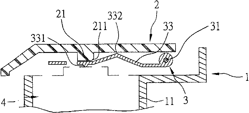 Fixing device of battery