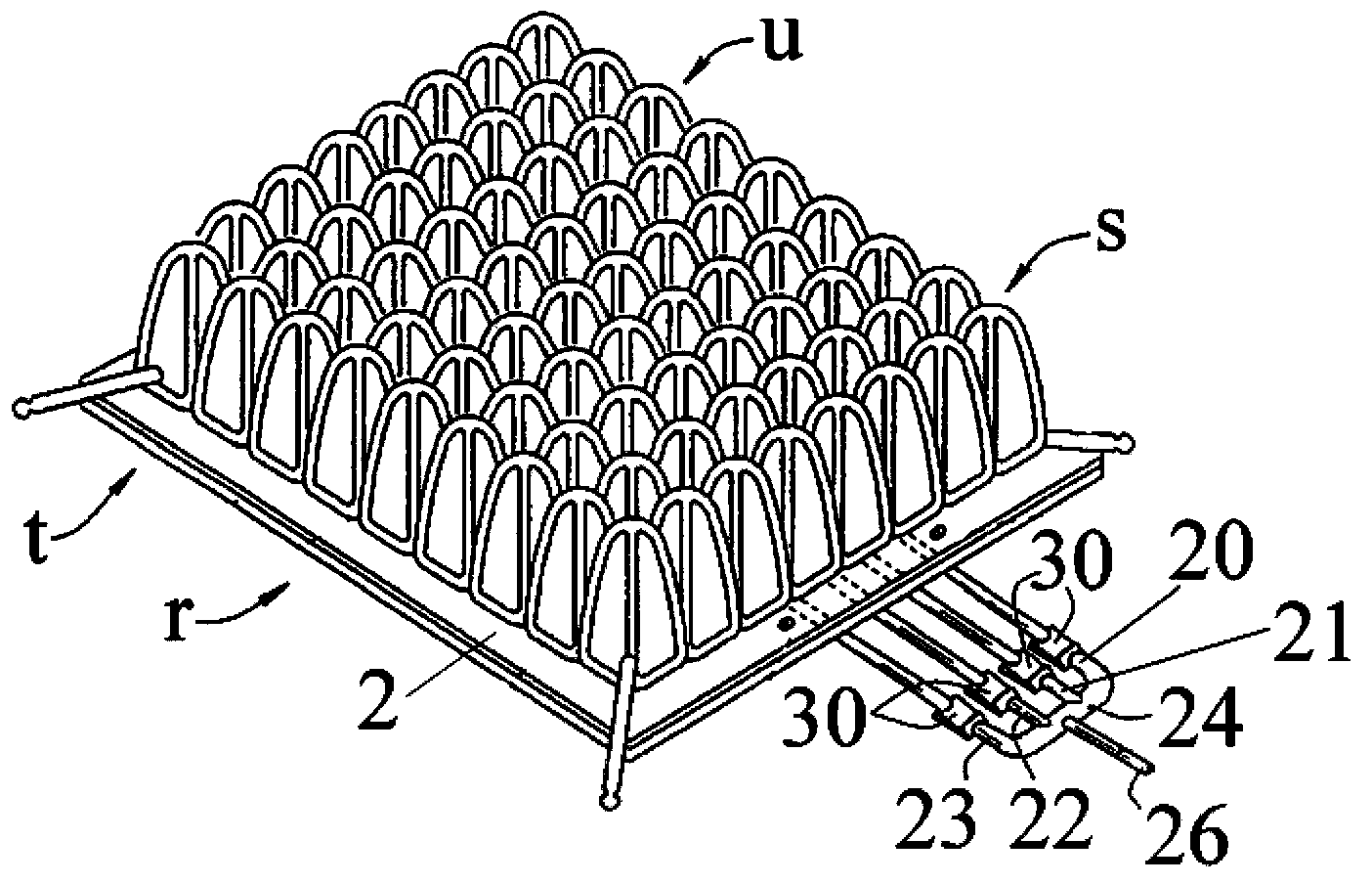 Pressure manual-regulating anti-pressure-sore seat cushion