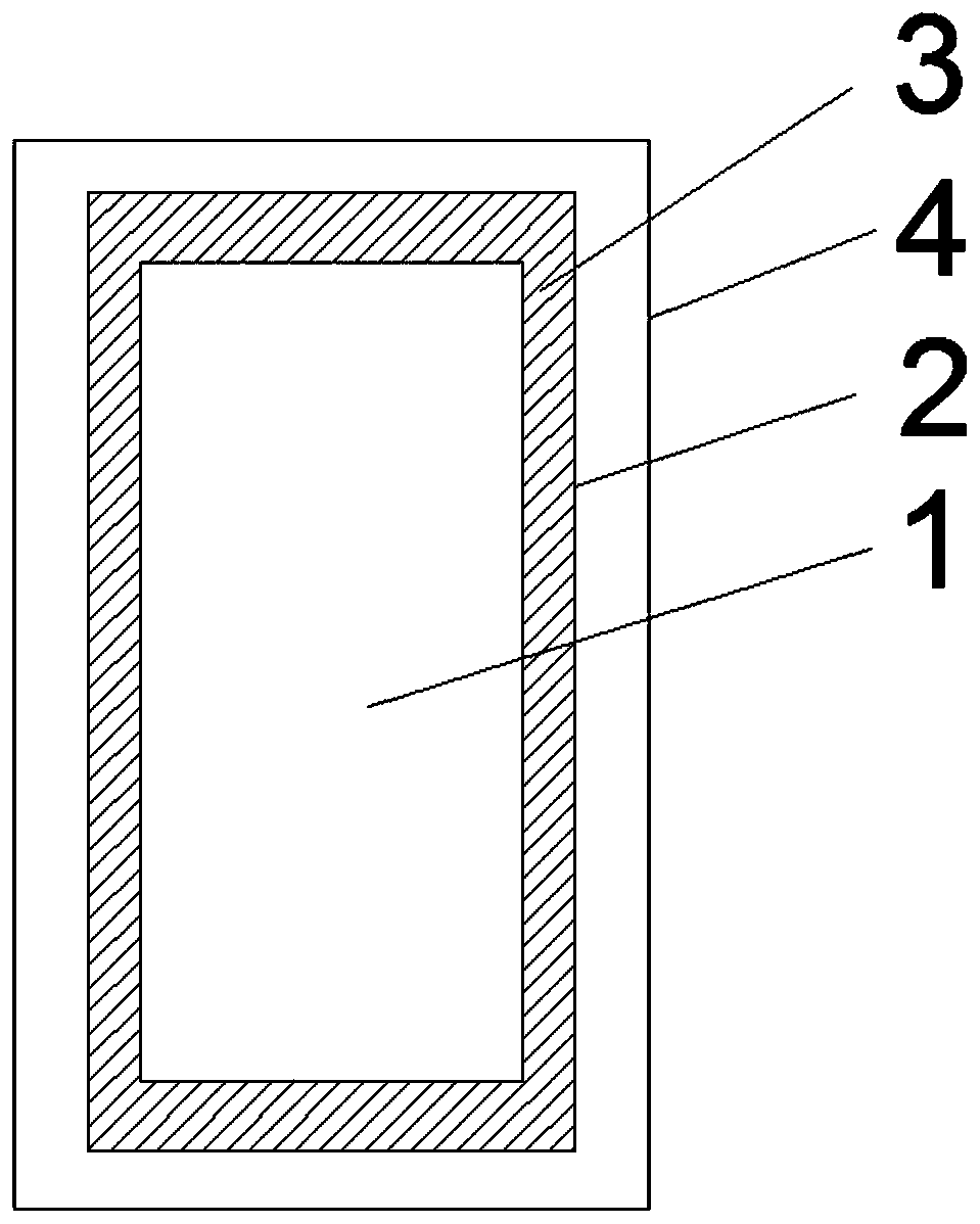 Room-temperature composite soft sheathing method for high-temperature alloy forge piece hot die forging and forging method of high-temperature alloy forge piece