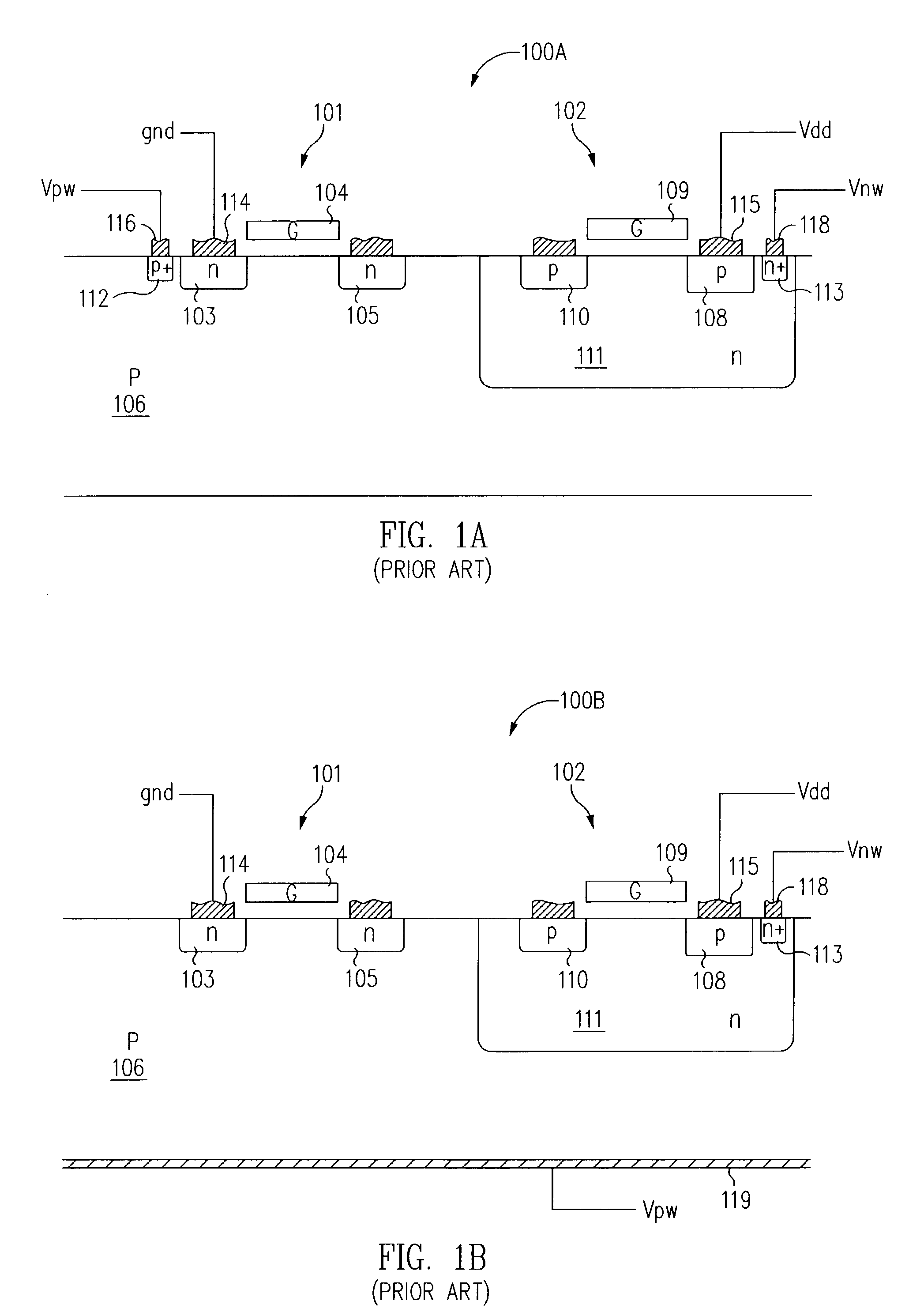 Device including a resistive path to introduce an equivalent RC circuit