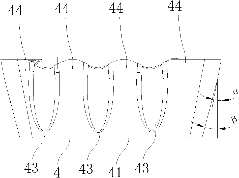 Milling blade, milling cutter and installation method for milling cutter