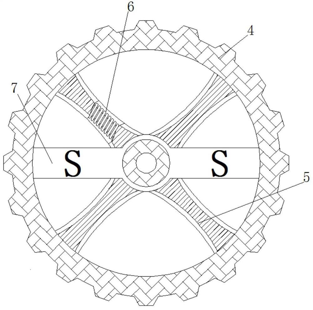 Ceramic uniform glazing structure utilizing Lenz's law