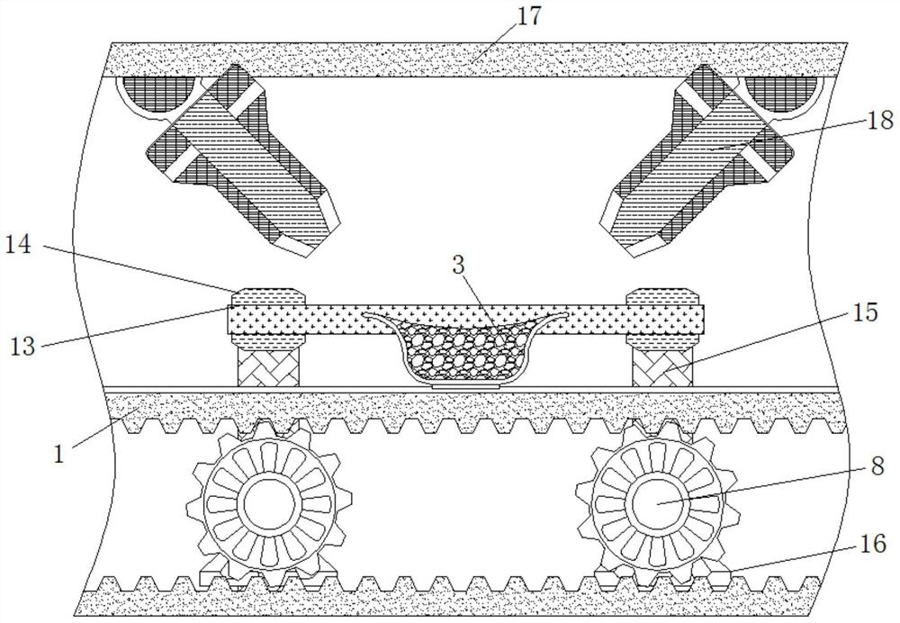 Ceramic uniform glazing structure utilizing Lenz's law