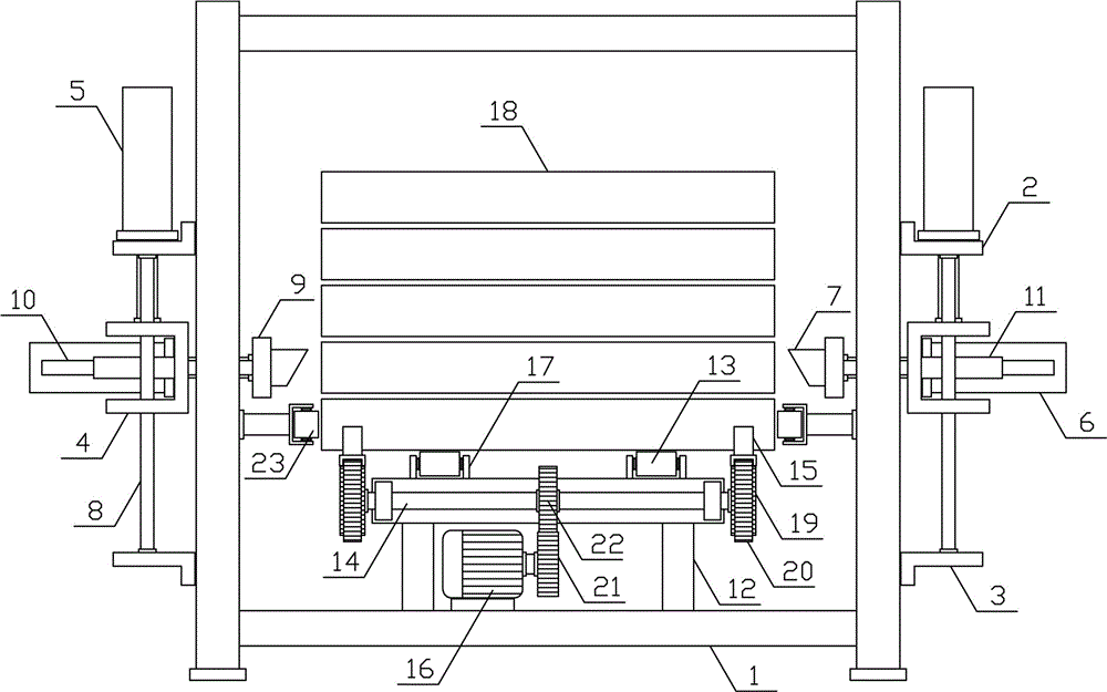 Tray unstacking devcie