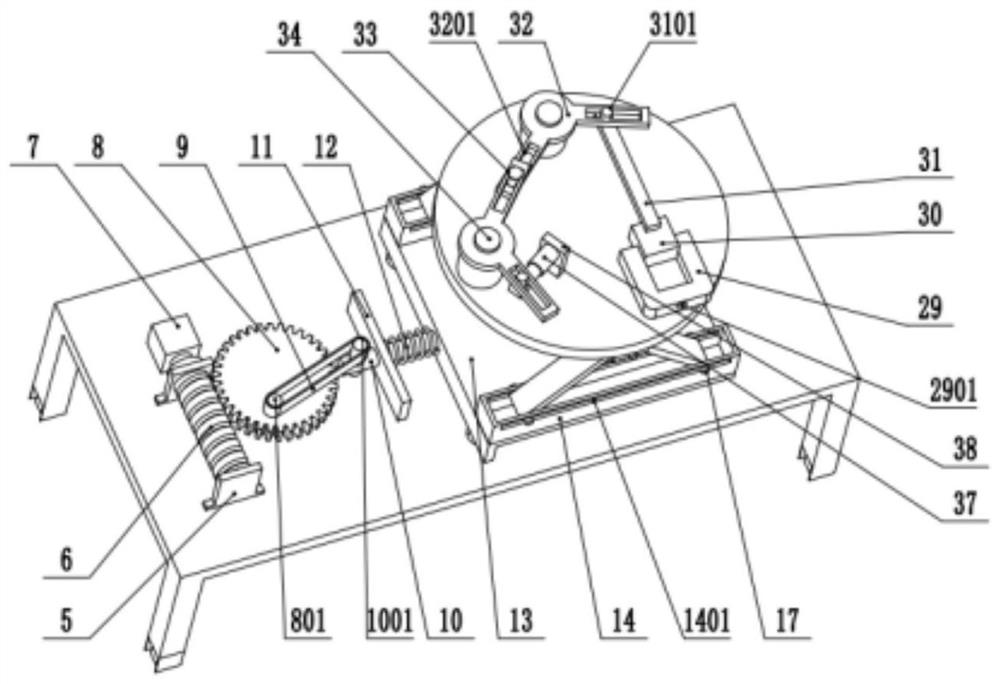 A brain contrast medium injection device