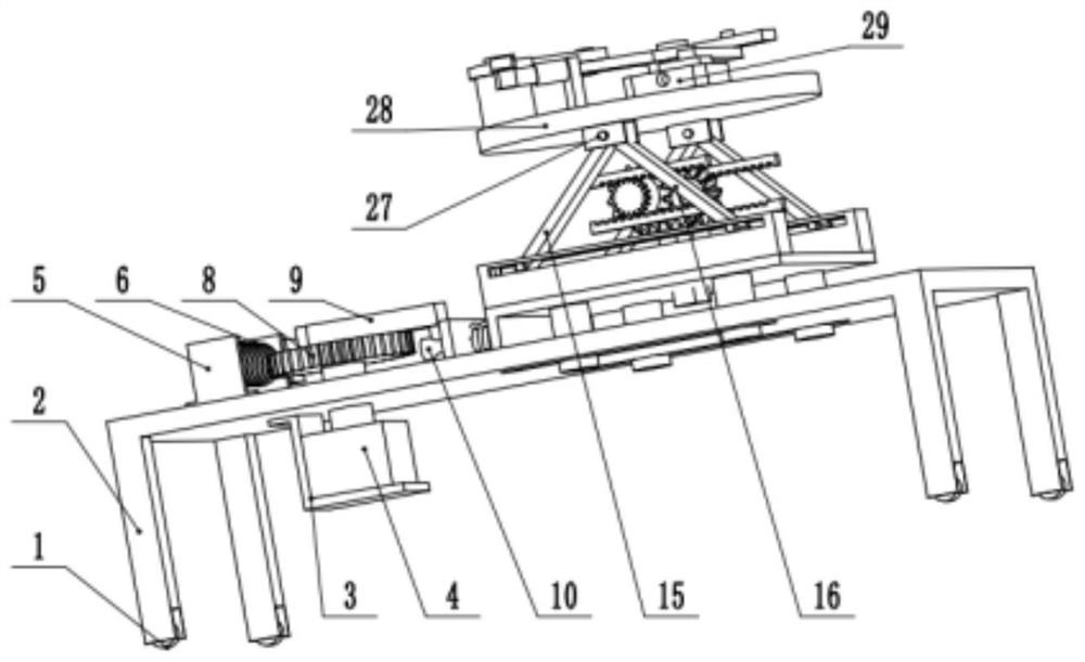 A brain contrast medium injection device