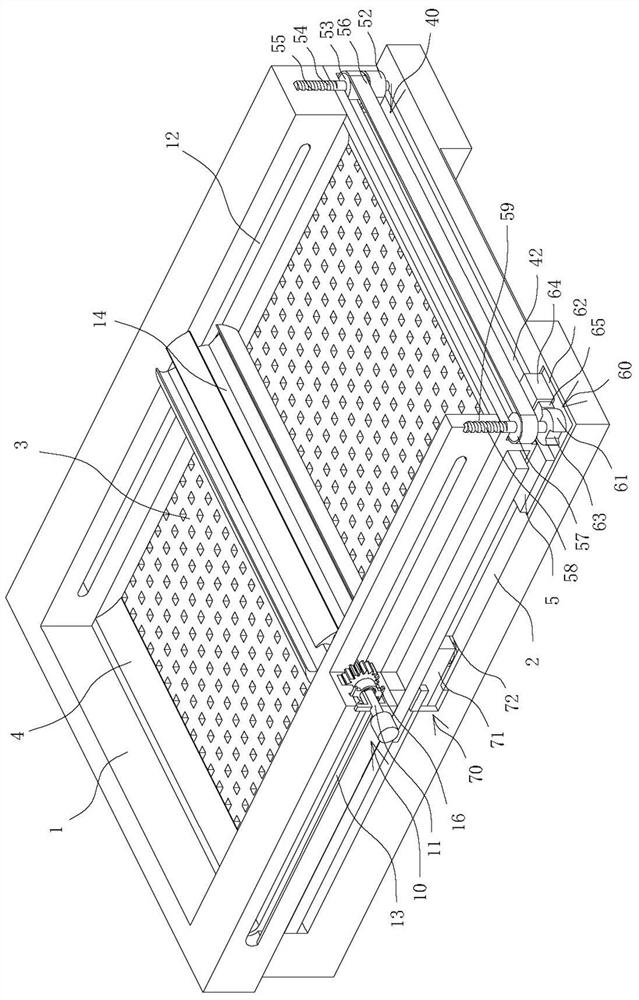 Sunlight withering equipment convenient for turning over tea leaves