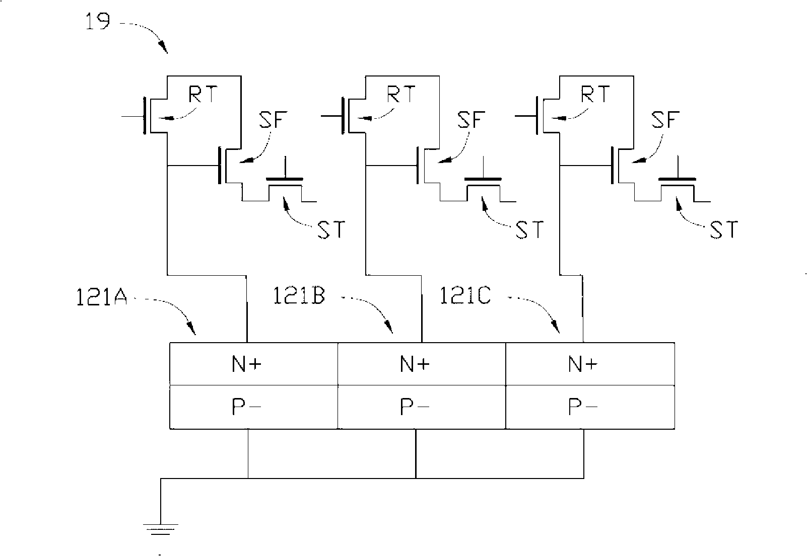 Image sensor and camera die set