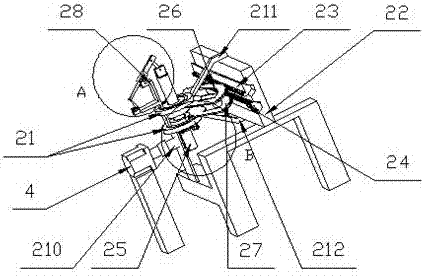 Urine collecting and sampling device for laboratory medicine