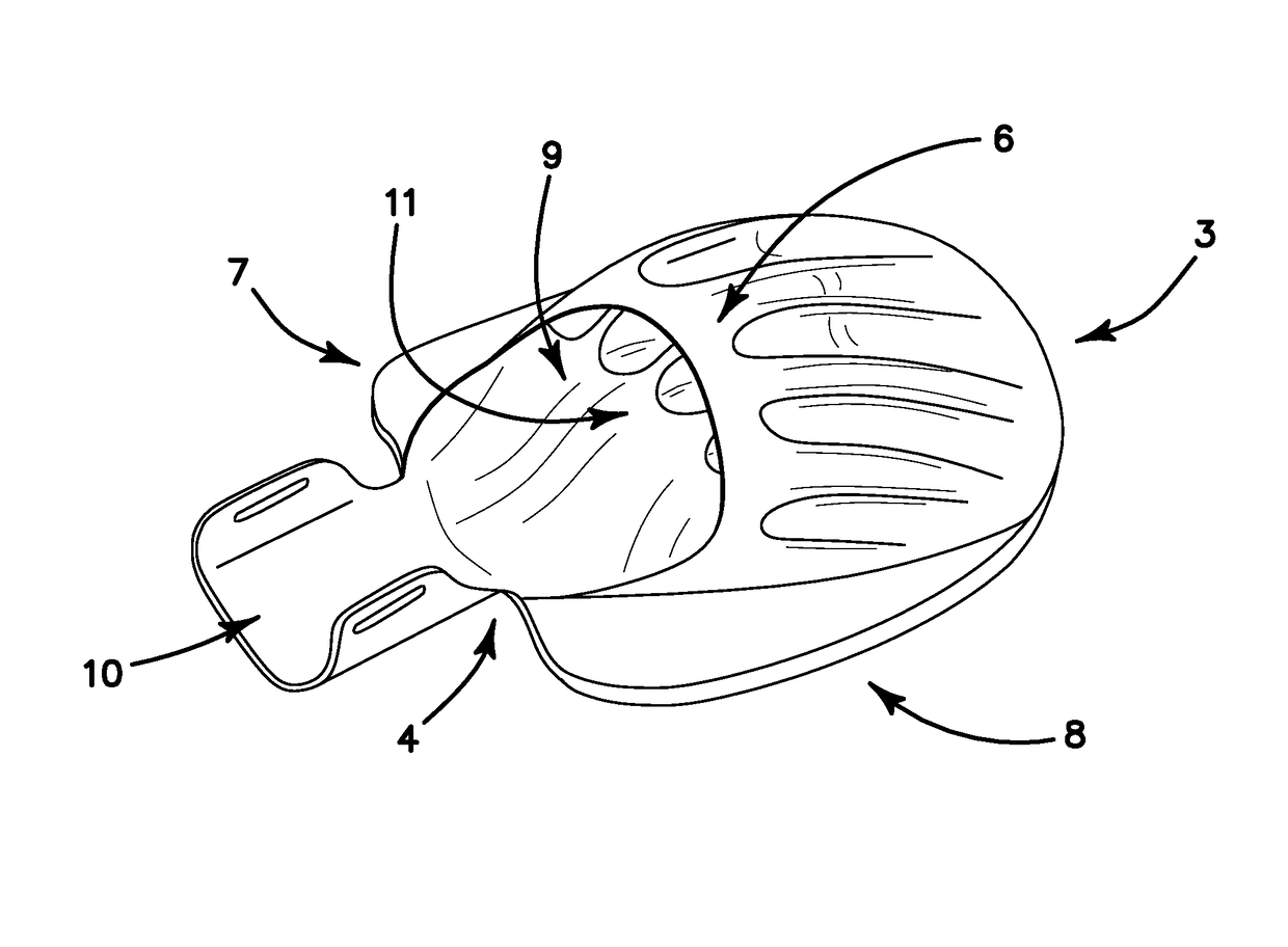 Apparatus and method for an improved hand fin