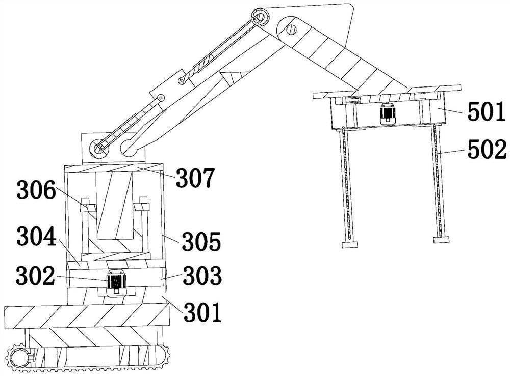 Brick loading and unloading machine for building