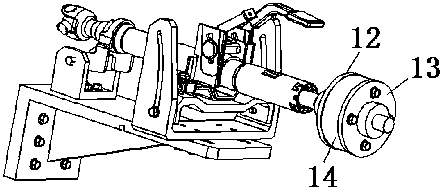 Dynamic impact test bed for automobile steering column