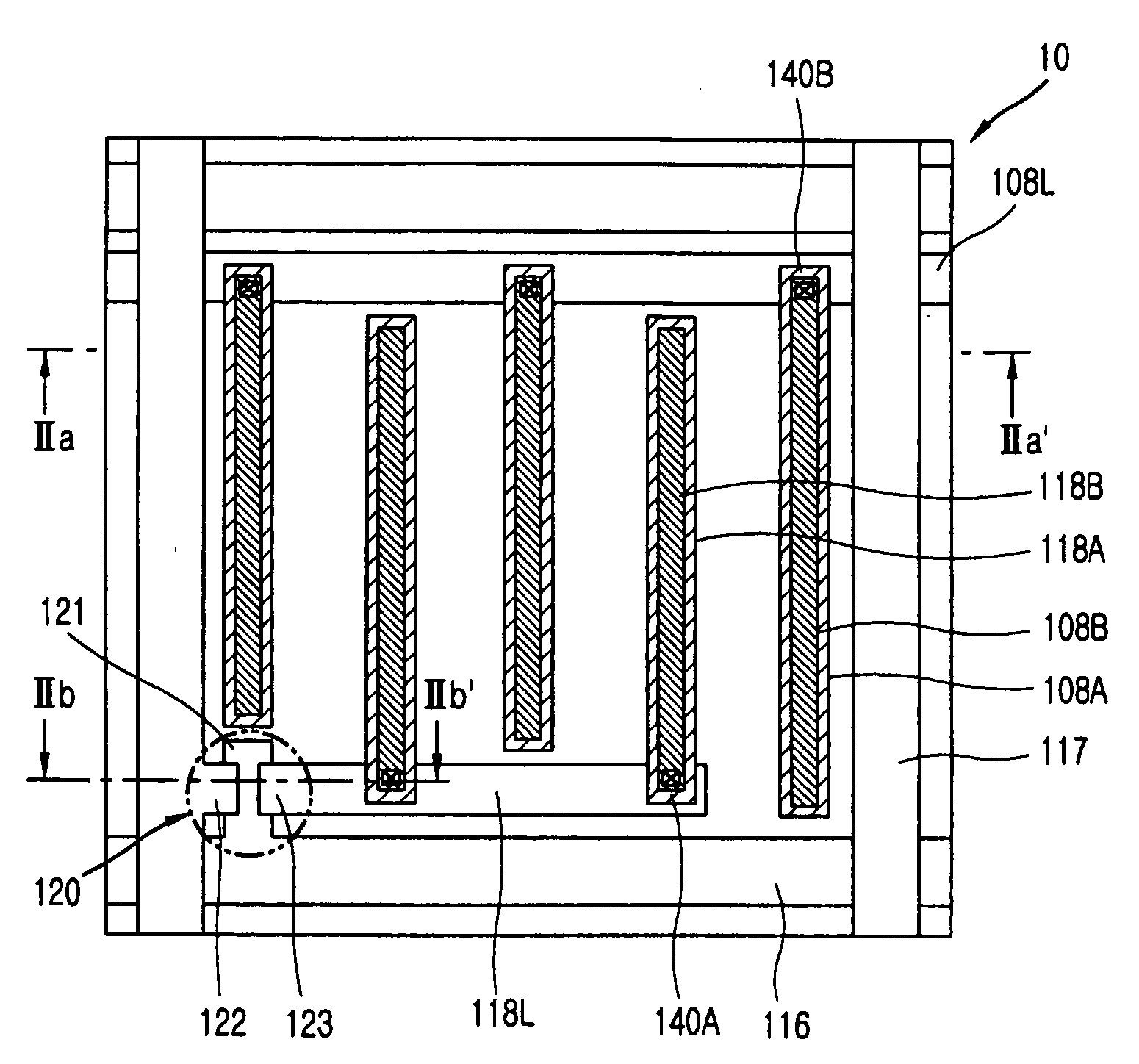 In-plane switching mode liquid crystal display device and fabrication method thereof