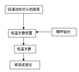 Method for continuously fermenting pickle with low salt