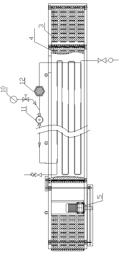 Method for continuously fermenting pickle with low salt