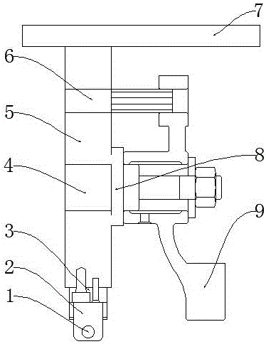 Deep self-control plowing device for agricultural reclamation