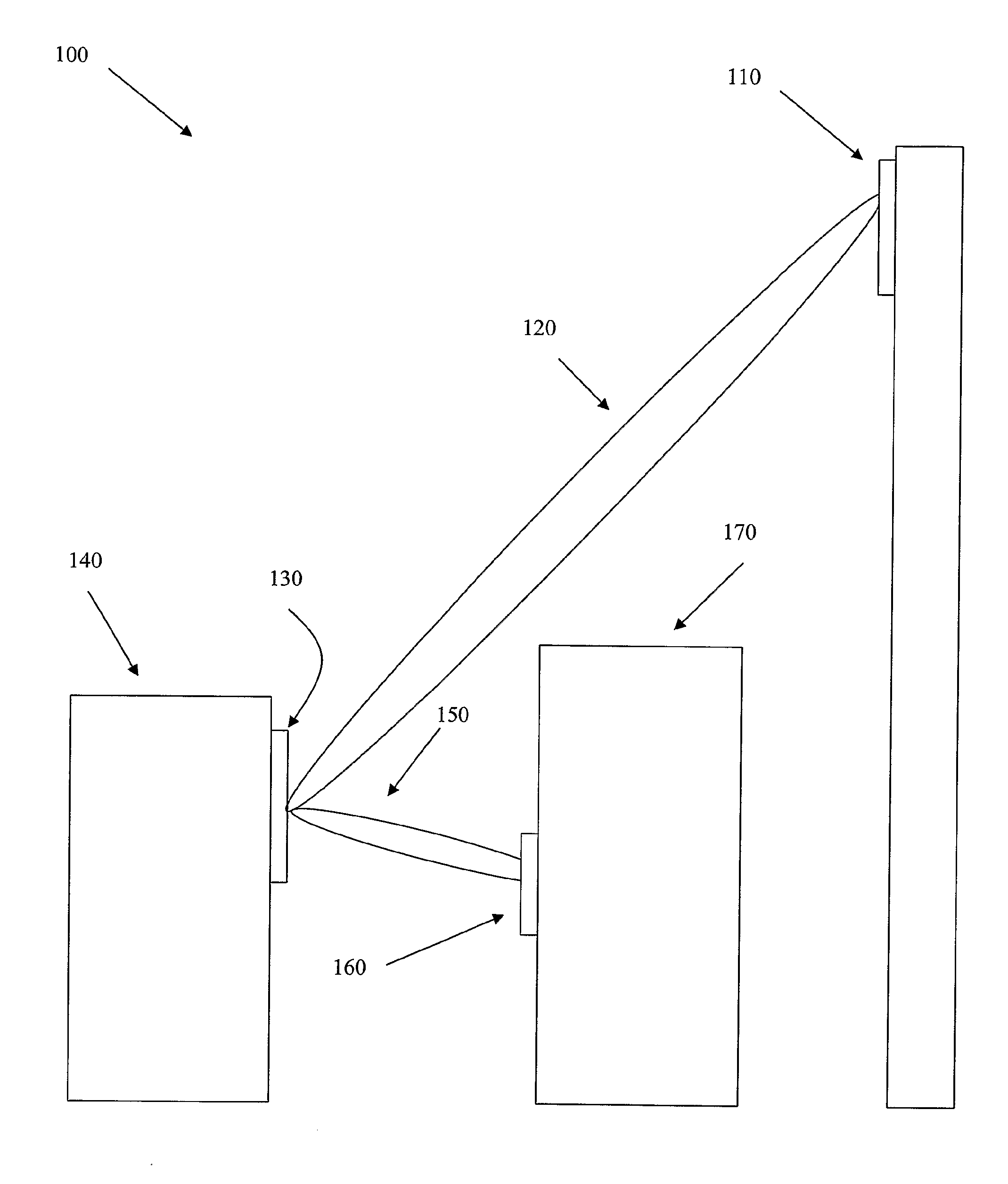 Multibeam refect array