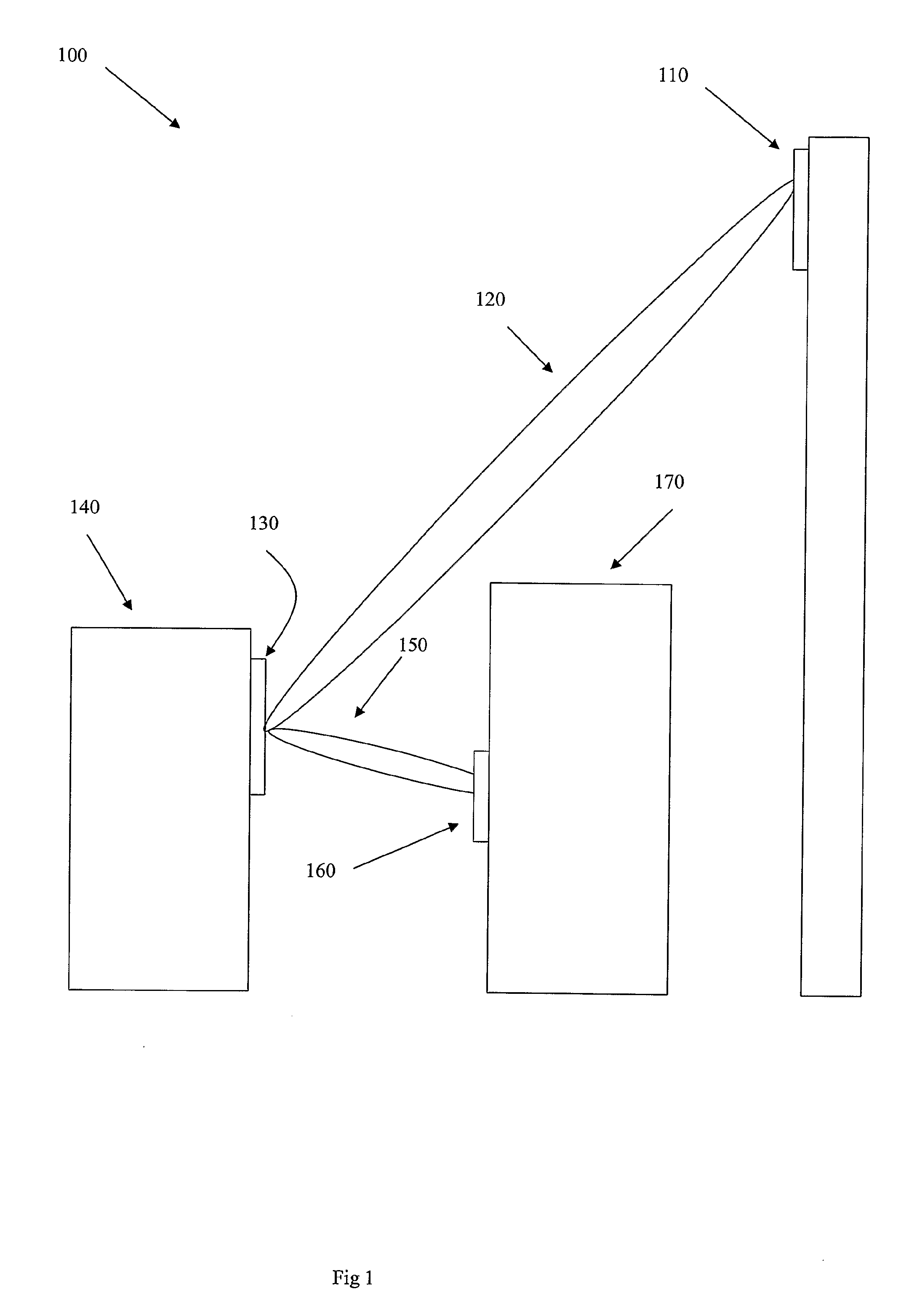 Multibeam refect array