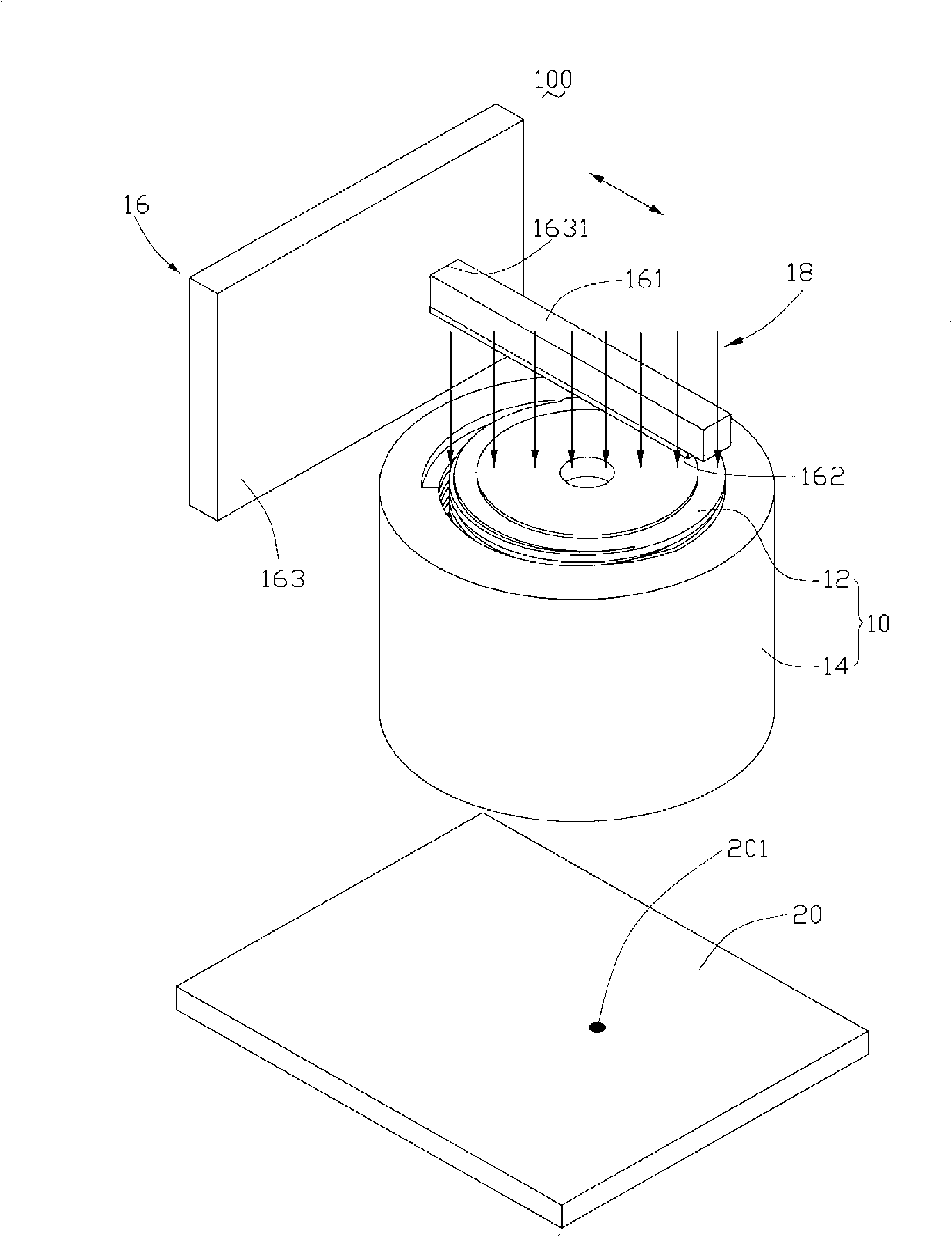 System and method for testing concentricity of lens module