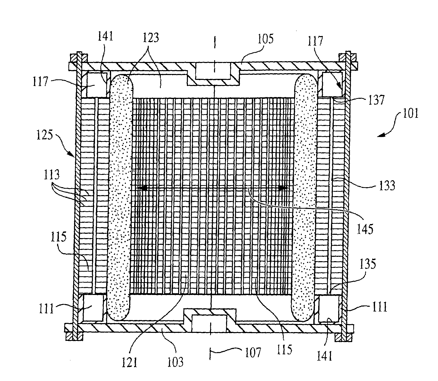 Lamination cooling system formation method