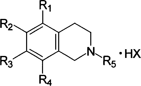 Tetra hydro iso quinoline compounds possessing anti breed and anti fungus activity and its salt