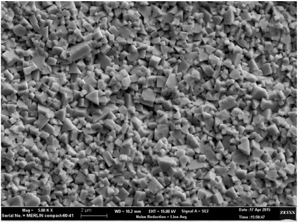 Preparing method for ultra-fine hard alloy