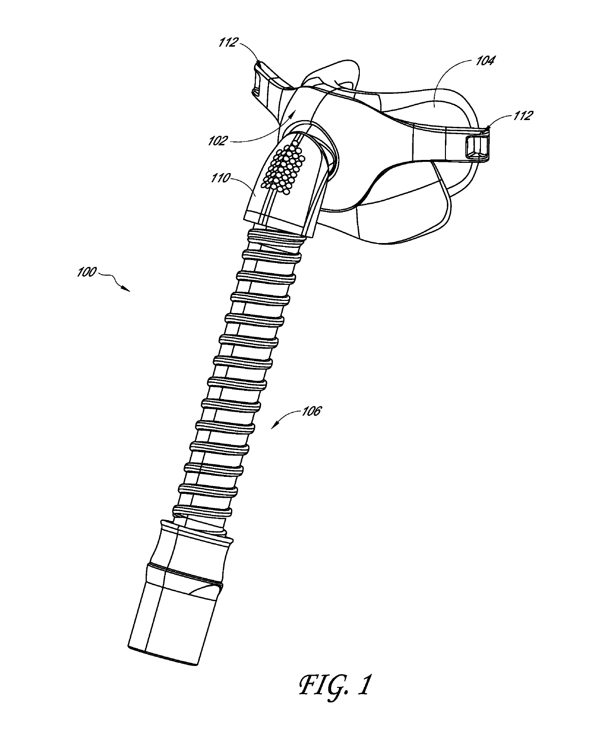 Automatically adjusting headgear for patient interface