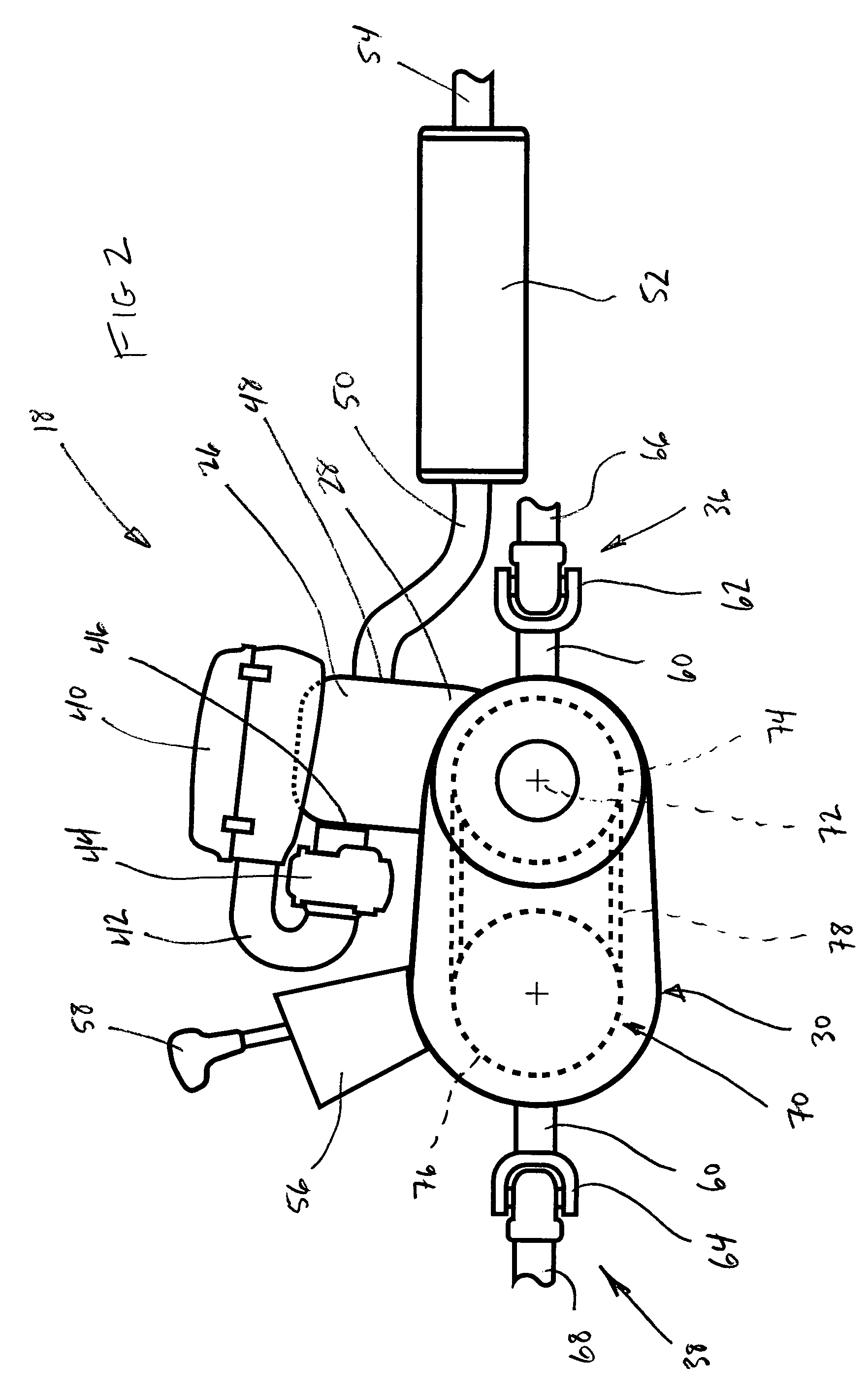 All-terrain vehicle engine configuration