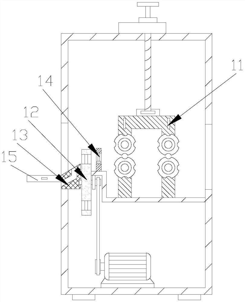 A kind of polyethylene material processing equipment