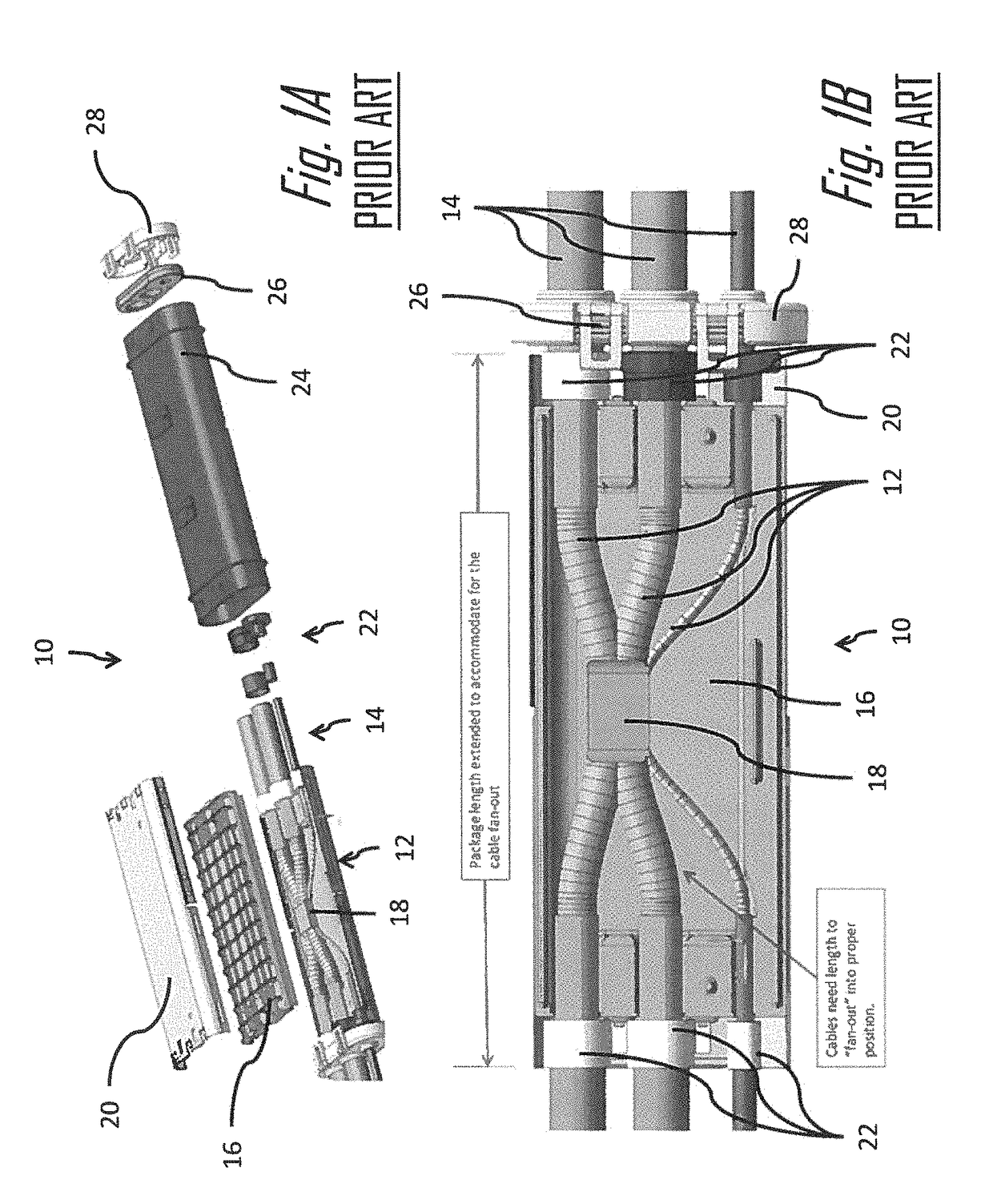 Device and method for splicing shielded wire cables