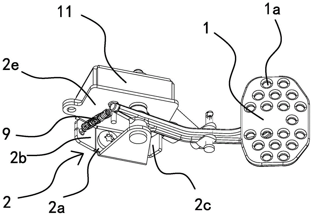 Brake and accelerator safety device in children's car