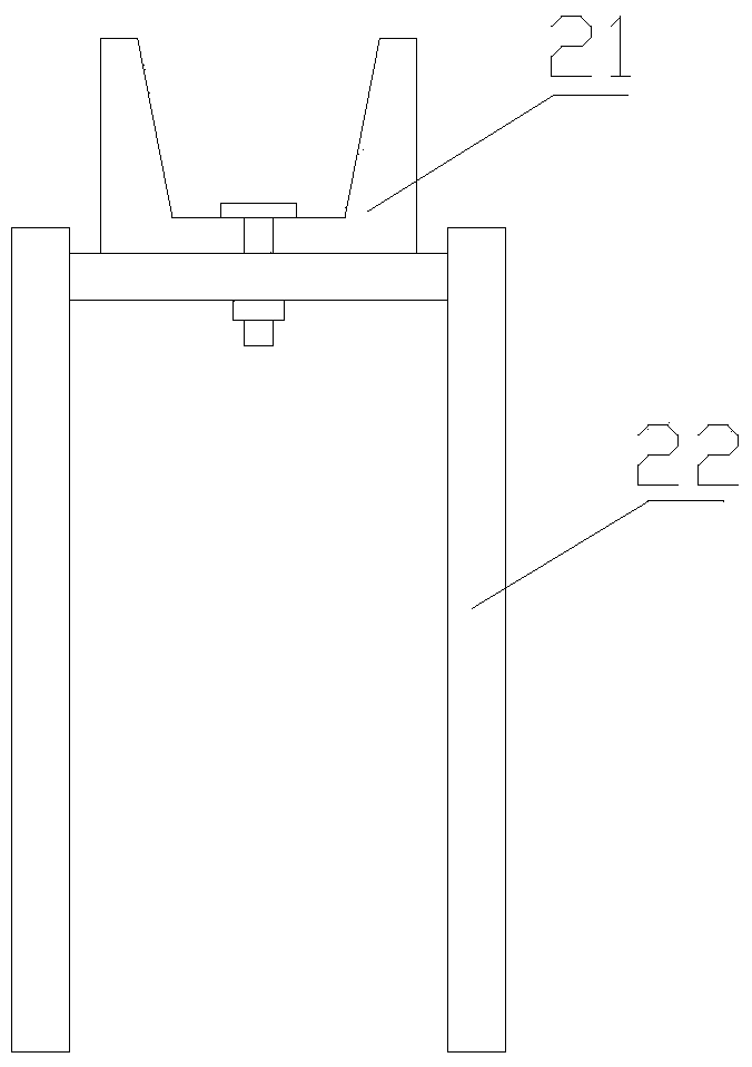 A melting furnace threshold for casting and rolling and its manufacturing method