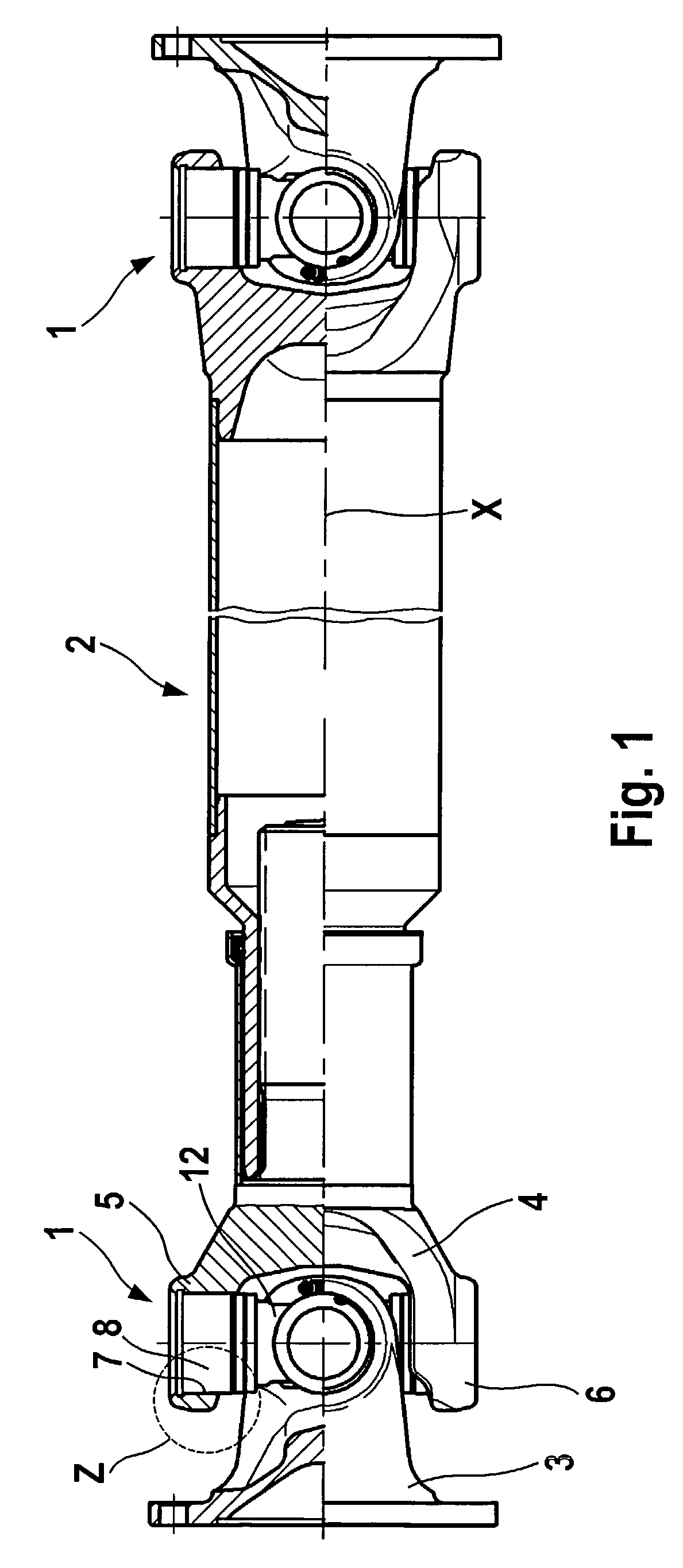 Bearing assembly for a journal, especially of a cross member of a universal joint